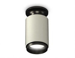 Ambrella Комплект накладного светильника XS6314080 SGR/PBK серый песок/черный полированный MR16 GU5.3 (N6902, C6314, N6121) XS6314080 - фото 103752