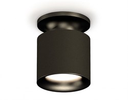 Ambrella Комплект накладного светильника XS7402061 SBK/PBK черный песок/черный полированный MR16 GU5.3 (N7926, C7402, N7011) XS7402061 - фото 103812