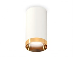Ambrella Комплект накладного светильника XS6322024 SWH/PYG белый песок/золото желтое полированное MR16 GU5.3 (C6322, N6134) XS6322024 - фото 103822