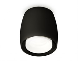 Ambrella Комплект накладного светильника с акрилом XS1142041 SBK/FR черный песок/белый матовый MR16 GU5.3 (C1142, N7165) XS1142041 - фото 103823