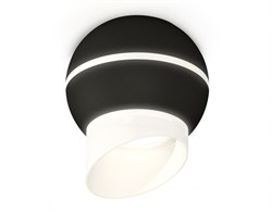 Ambrella Комплект накладного светильника XS1102043 SBK/FR черный песок/белый матовый MR16 GU5.3 LED 3W 4200K (C1102, N7175) XS1102043 - фото 103849