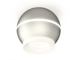 Ambrella Комплект накладного светильника XS1103030 SSL/FR серебро песок/белый матовый MR16 GU5.3 LED 3W 4200K (C1103, N7165) XS1103030 - фото 103864