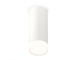 Ambrella Комплект накладного светильника с акрилом XS7442014 SWH/FR/CL белый песок/белый матовый/прозрачный MR16 GU5.3 (C7442, N7160) XS7442014 - фото 103866