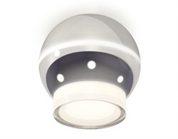 Ambrella Комплект накладного светильника XS1104031 PSL/FR серебро полированное/белый матовый MR16 GU5.3 LED 3W 4200K (C1104, N7160) XS1104031 - фото 103902
