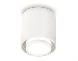 Ambrella Комплект накладного светильника с акрилом XS7722016 SWH/FR белый песок/белый матовый MR16 GU5.3 (C7722, N7120) XS7722016 - фото 103904