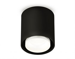 Ambrella Комплект накладного светильника с акрилом XS7723015 SBK/FR черный песок/белый матовый MR16 GU5.3 (C7723, N7165) XS7723015 - фото 103911