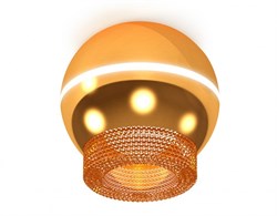 Ambrella Комплект накладного светильника XS1105020 PYG/CF золото желтое полированное/кофе MR16 GU5.3 LED 3W 4200K (C1105, N7195) XS1105020 - фото 103918