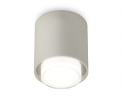 Ambrella Комплект накладного светильника с акрилом XS7724015 SGR/FR серый песок/белый матовый MR16 GU5.3 (C7724, N7165) XS7724015 - фото 103928