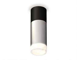 Ambrella Комплект накладного светильника XS6324062 SSL/SBK/FR серебро песок/черный песок/белый матовый MR16 GU5.3 (C6302, A2010, C6324, N6248) XS6324062 - фото 103943