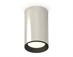 Ambrella Комплект накладного светильника XS6325001 PSL/SBK серебро полированное/черный песок MR16 GU5.3 (C6325, N6102) XS6325001 - фото 103980