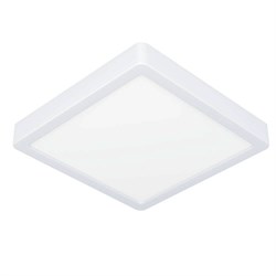 Eglo 900591 Накладной светильник диммируемый FUEVA 5, 17W (LED), 3000K, L210, B210, H28, сталь, белый / пластик, белый 900591 - фото 104218