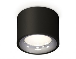 Ambrella Комплект накладного светильника XS7511022 SBK/PSL черный песок/серебро полированное MR16 GU5.3 (C7511, N7012) XS7511022 - фото 104278