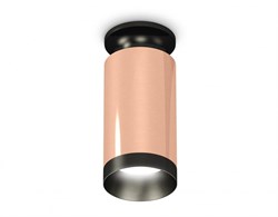Ambrella Комплект накладного светильника XS6326100 PPG/PBK золото розовое полированное/черный полированный MR16 GU5.3 (N6902, C6326, N6131) XS6326100 - фото 104304