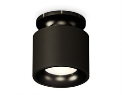 Ambrella Комплект накладного светильника XS7511061 SBK/PBK черный песок/черный полированный MR16 GU5.3 (N7926, C7511, N7011) XS7511061 - фото 104334