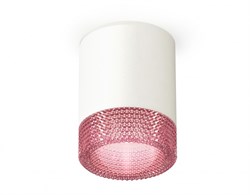 Ambrella Комплект накладного светильника XS6301042 SWH/PI белый песок/розовый MR16 GU5.3 (C6301, N6152) XS6301042 - фото 104397