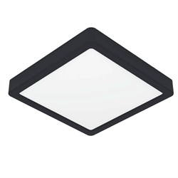 Eglo 900644 Накладной светильник FUEVA 5, 17W (LED), 3000K, IP44, L210, B210, H28, сталь, черный / пластик, белый 900644 - фото 104513