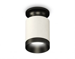 Ambrella Комплект накладного светильника XS6301121 SWH/PBK белый песок/черный полированный MR16 GU5.3 (N6902, C6301, N6131) XS6301121 - фото 104557