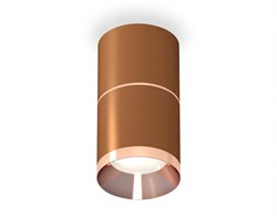 Ambrella Комплект накладного светильника XS7404081 SCF/PPG кофе песок/золото розовое полированное MR16 GU5.3 (C7404, A2073, C7404, N7035) XS7404081 - фото 104564