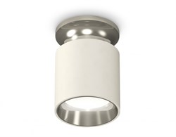 Ambrella Комплект накладного светильника XS6301142 SWH/PSL белый песок/серебро полированное MR16 GU5.3 (N6903, C6301, N6112) XS6301142 - фото 104594