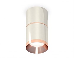 Ambrella Комплект накладного светильника XS7405081 PSL/PPG серебро полированное/золото розовое полированное MR16 GU5.3 (C7405, A2073, C7405, N7035) XS7405081 - фото 104595