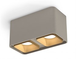 Ambrella Комплект накладного светильника XS7852004 SGR/SGD серый песок/золото песок MR16 GU5.3 (C7852, N7704) XS7852004 - фото 104652