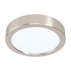 Eglo 99218 Светодиодный накладной светильник FUEVA 5, 10,5W (LED), 160, H28, 1200lm, 3000K, сталь, никель 99218 - фото 104653