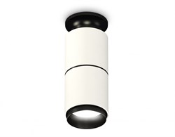 Ambrella Комплект накладного светильника XS6301221 SWH/PBK белый песок/черный полированный MR16 GU5.3 (N6902, C6301, A2061, N6121) XS6301221 - фото 104673