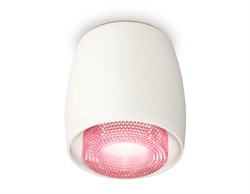 Ambrella Комплект накладного светильника с композитным хрусталем XS1141022 SWH/PI белый песок/розовый MR16 GU5.3 (C1141, N7193) XS1141022 - фото 104726