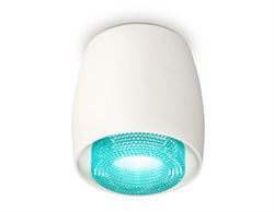Ambrella Комплект накладного светильника с композитным хрусталем XS1141023 SWH/BL белый песок/голубой MR16 GU5.3 (C1141, N7194) XS1141023 - фото 104732