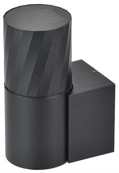 Светильник уличный 5220 настенный GU10 IP65 черный IEK LT-UBU0-5220-GU10-1-K02 - фото 104904