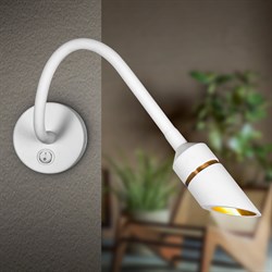 ЭРА Светильник настенный WL47 WH 3000K 3Вт IP20 белый Б0059815 - фото 105354