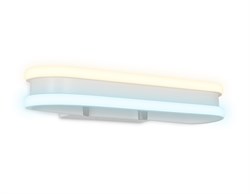 Ambrella Настенный светодиодный светильник FL161 WH белый LED 3000K/6400K 26W 400*60*130 FL161 - фото 105745