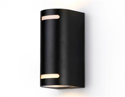 Ambrella Светильник уличный настенный архитектурный ST3744/2 BK черный IP54 GU10/2 max 35W 150*68*92 ST3744 - фото 105802
