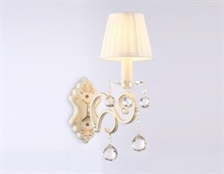 Ambrella Настенный светильник с абажуром TR4562 BG/GD бежевый/золото E14 max 40W 385*130*250 TR4562 - фото 105822