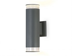 Ambrella Светильник уличный настенный архитектурный ST3820/2 GR/CL серый/прозрачный IP54 GU10/2 max 35W 310*90*160 ST3820 - фото 105827
