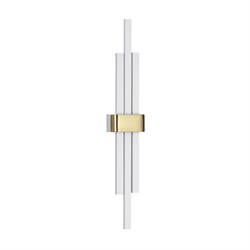 Lumion 5686/18WL LEDIO LN23 золотой, белый Настенный светильник LED 18W 1350Лм 3000К 220V TOVE 5686/18WL - фото 105977