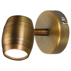 Lussole LGO Металл Бронзовый /  Металл Светильник настенный GU10 50W LSP-9566 - фото 106013