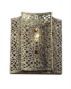 Favourite Bazar Коричневый Светильник настенный 1*E14*40W 1624-1W - фото 106181