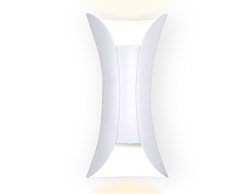 Ambrella Настенный светодиодный светильник FW192 WH/S белый/песок LED 4200K 10W 100*200*85 FW192 - фото 106322
