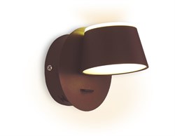 Ambrella Настенный светодиодный светильник с выключателем FW168 CF/S кофе/песок LED 4200K 10W 120*120*140 FW168 - фото 106672