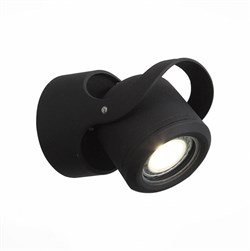 ST LUCE SL093.401.01 Светильник уличный настенный  Черный/Черный, Прозрачный G5,3 1*7W SL093.401.01 - фото 106677