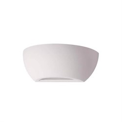 Odeon Light 3551/1W ODL18 193 белый гипсовый Настенный светильник IP20 E14 1*40W 220V GIPS 3551/1W - фото 107747