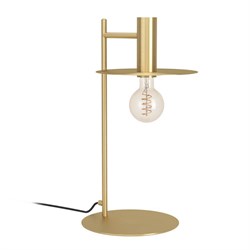 Eglo 900734 Настольная лампа ESCANDELL, 1X40W (E27), H470, сталь, черный, матовая латунь 900734 - фото 107939