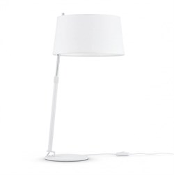 Maytoni Modern Bergamo Белый и Хром Настольная лампа 1xE27 60W MOD613TL-01W - фото 108241