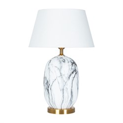 Arte Lamp A4061LT-1PB SARIN Настольная лампа медь/керамика/текстиль A4061LT-1PB - фото 108377