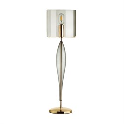 Odeon Light 4850/1T STANDING ODL_EX21 дымчатый/золото/стекло Высокая Лампа E27 1*60W TOWER 4850/1T - фото 108471