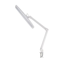 Настольная лампа на струбцине 84LED, регулятор яркости, белая Rexant 31-0401 - фото 108487