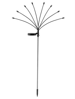 ЭРА Светильник уличный ERASF23-11 Огоньки на солнечной батарее садовый высота 70 см 6 LED Б0062360 - фото 108821