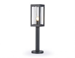 Ambrella Светильник уличный ландшафтный ST2414 GR/CL серый/прозрачный IP54 E27 max 40W 110*110*500 ST2414 - фото 108889