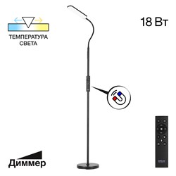 Citilux CL804051 Alex Черный торшер с пультом CL804051 - фото 109550